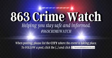 863 crime watch facebook